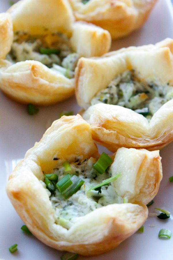Goat Cheese Puff Pastry Bites - An Easy Appetizer - Delicious on a Dime