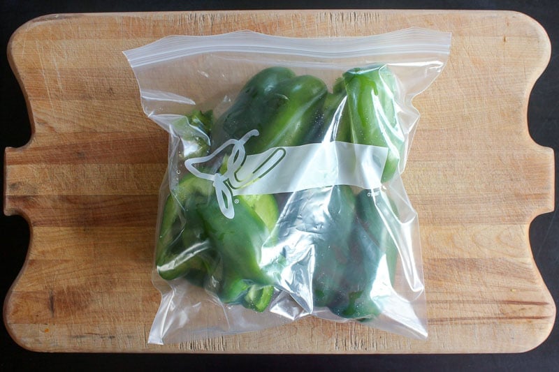 How to Freeze Fresh Peppers