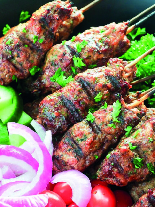 Ground Beef Kebabs – BBQ or Oven