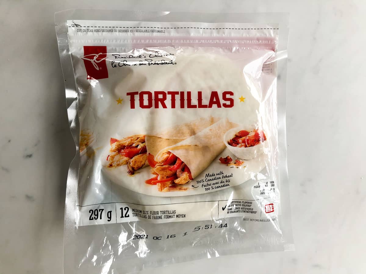 Make Ahead Lunch Wraps - How to Freeze and Thaw Tortilla Wraps